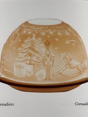 Votivelight Grenadiers by Bernardaud Limoges Fairy Light